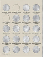Whitman H.E. Harris Coin Folder - National Park Quarters Collection #2: 2016-2021 2881