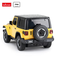 1/24 Rastar Exotic R/C JEEP Wrangler Rubicon - Yellow 79500Y