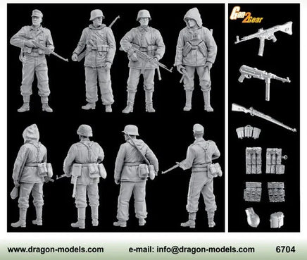1/35 Dragon Model German Waffen Grenadiers (1944-45) 6704