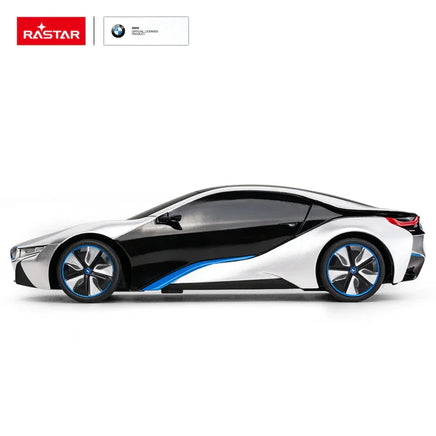 1/24 Rastar Exotic R/C BMW I8 - Silver 48400S