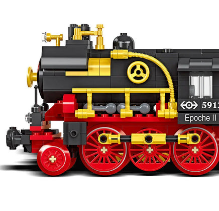 Jie-Star Steam Locomotive (676 pcs) 59008