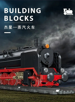 Jie-Star The BR01 Steam Locomotive Building Blocks 59004
