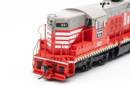 HO Rapido EMD SD9 (DC/Silent): Burlington (C&S): #831 - 50222
