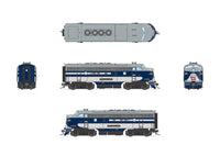 HO Broadway Ltd EMD F7 A/B Set Wabash #1104/1104B 6681