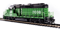 HO Broadway Ltd EMD GP20 Burlington Northern #2038 4267