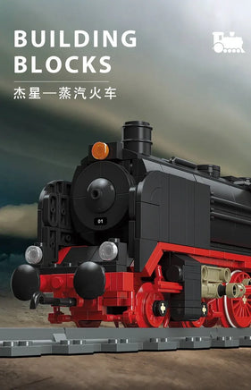 Jie-Star The BR01 Steam Locomotive Building Blocks 59004