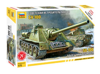 1/72 Zvezda Soviet Self-Propelled Gun SU-100 5044