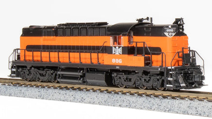 N Broadway Ltd Alco RSD-15 Bessemer and Lake Erie #886 6615