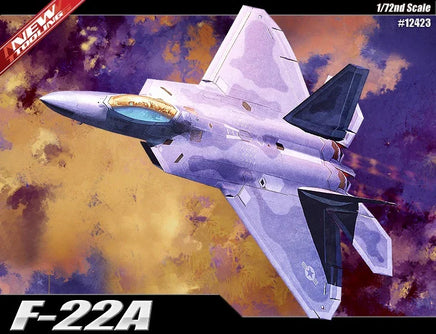 1/72 Academy F-22A Raptor Air Dominance Fighter 12423 - MPM Hobbies