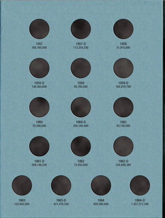 Whitman Coin Folder - Roosevelt Dimes Collection #1: 1946-1964 9029