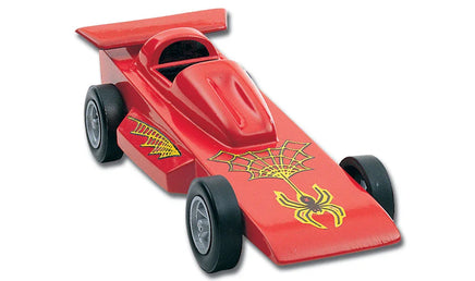 PineCar Designer Kit with Wedge - Black Widow 420