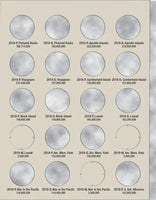 Whitman H.E. Harris Coin Folder - National Park Quarters Collection #2: 2016-2021 2881