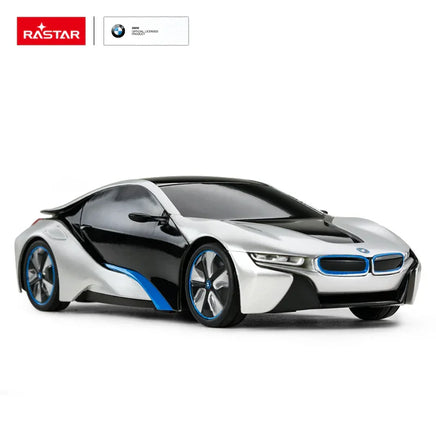 1/24 Rastar Exotic R/C BMW I8 - Silver 48400S
