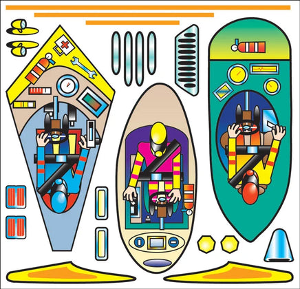 PineCar Canopy & Cockpit Sets 346