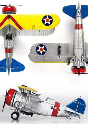 1/48 Academy US Navy Fighter F3F-2 VF-6 "Fighting Six" 12326 - MPM Hobbies