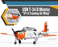 1/48 Academy USN T-34B Mentor "VT-5 Training Air Wing" 12361 - MPM Hobbies