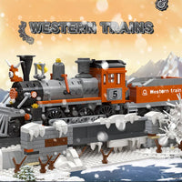 Jie-Star Western Train Locomotives (853 pcs) 59009