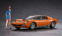 1/24 Hasegawa Lamborghini Miura P400 SV w/Italian Girl's Figure 20423 - MPM Hobbies