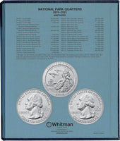 Whitman Classic Coin Album - National Park Quarters: 2019-2021 (P, D, & W Mints) 4957