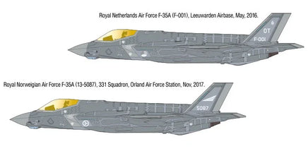 1/72 Academy F-35A "7 Nations Air Force" 12561