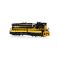 HO Rapido EMD SD7 (DC/Silent): Rio Grande - Bumble Bee: #5300 - 50205