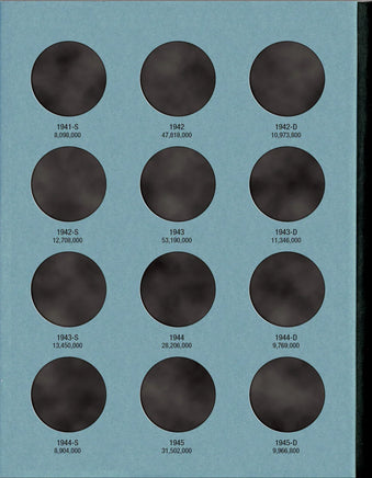 Whitman Coin Folder - Liberty Walking Half Dollars Collection #2: 1937-1947 9027