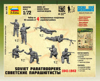 1/72 Zvezda Soviet Paratroopers 1941-1943 6138