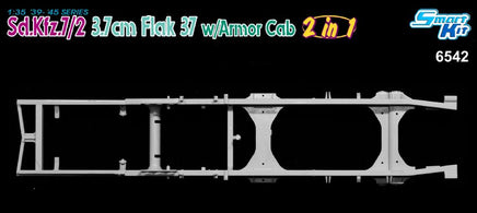1/35 Dragon Model Sd.Kfz. 7/2 3.7cm Flak 37 w/Armor Cab 6542