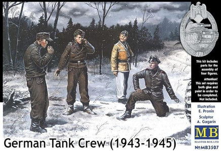 1/35 Master Box German Tank Crew Set 1 (1943-1945) 3507