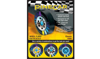 PineCar Chrome Wheel Flare Decal 4063