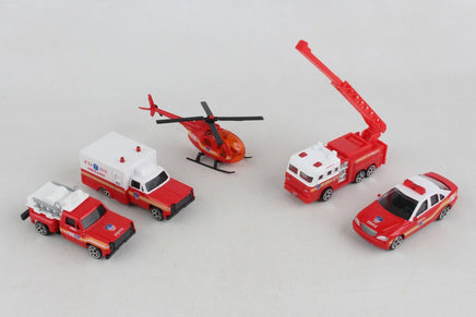 Daron FDNY 5 Piece Vehicle Gift Set - 8750