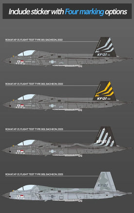 1/72 Academy ROKAF KF-21 'Boramae' 12585