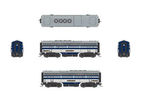 HO Broadway Ltd EMD F7 A/B Set Wabash #1104/1104B 6681