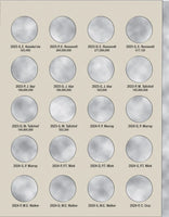 Whitman Coin Folder - Washington Quarters American Women Collection: 2022-2025 (P, D, & S Mints) 4951