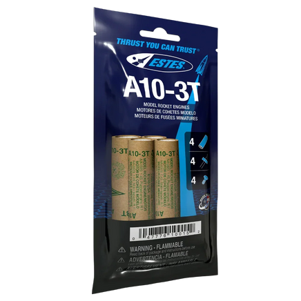 Estes Rocket A10-3T Engines 10015