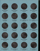 Whitman Official Coin Folder - National Park Quarters Collection #1: 2010-2015 2876