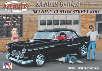 1/25 Atlantis Model 1955 Chevy Custom Street Rod 1276