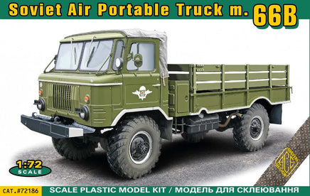 1/72 ACE Model GAZ-66B Soviet 4x4 2T Truck 72186