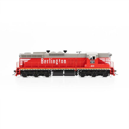 HO Rapido EMD SD9 (DC/DCC/Sound): Burlington (C&S): #837 - 50624