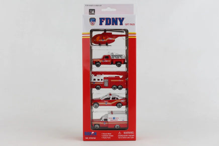 Daron FDNY 5 Piece Vehicle Gift Set - 8750