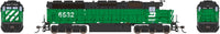HO Broadway Ltd EMD SD45 Burlington Northern #6532 4284