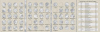 Whitman H.E. Harris Coin Folder - National Park Quarters Collection #2: 2016-2021 2881