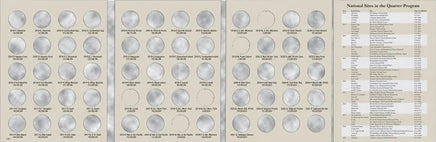 Whitman H.E. Harris Coin Folder - National Park Quarters Collection #2: 2016-2021 2881