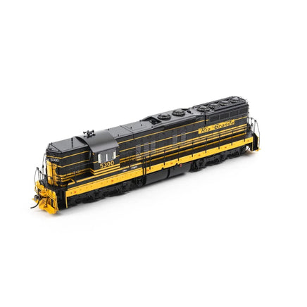 HO Rapido EMD SD7 (DC/DCC/Sound): Rio Grande - Bumble Bee: #5300 - 50605