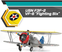 1/48 Academy US Navy Fighter F3F-2 VF-6 "Fighting Six" 12326 - MPM Hobbies