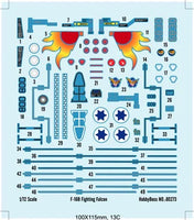 1/72 Hobby Boss F-16B Fighting Falcon 80273