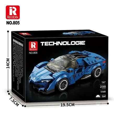 Reobrix Koenigsegg Agera Blue (298 pcs) 805