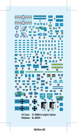 1/72 Hobby Boss EF-2000A Eurofighter Typhoon 80264
