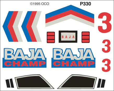 PineCar Baja Champ Custom Parts 330