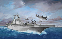 1/700 Revell Germany US Navy Assault Carrier WASP Class 05178